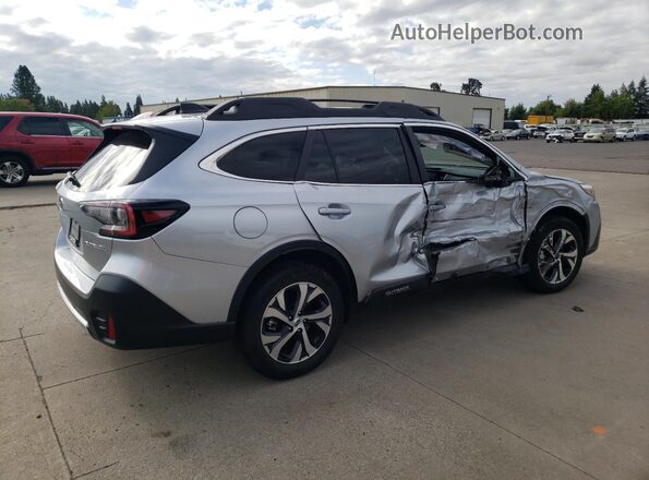 4S4BTANCXM3183934 2021 SUBARU OUTBACK Silver Tył prawy