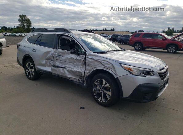 4S4BTANCXM3183934 2021 SUBARU OUTBACK Silver Przód prawy