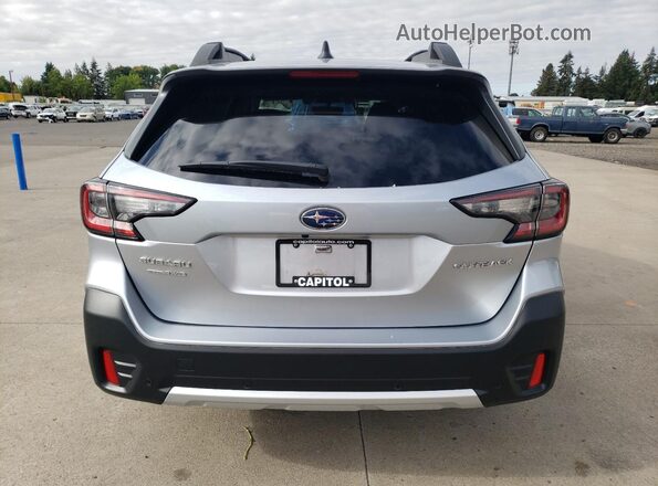 4S4BTANCXM3183934 2021 SUBARU OUTBACK Silver Widok z tyłu