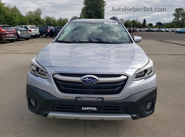 4S4BTANCXM3183934 2021 SUBARU OUTBACK Silver Widok z przodu