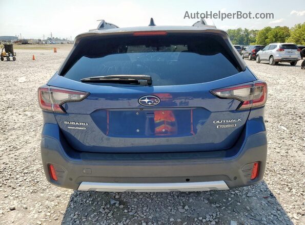 4S4BTAPC1L3154947 2020 SUBARU OUTBACK Blue Widok z tyłu