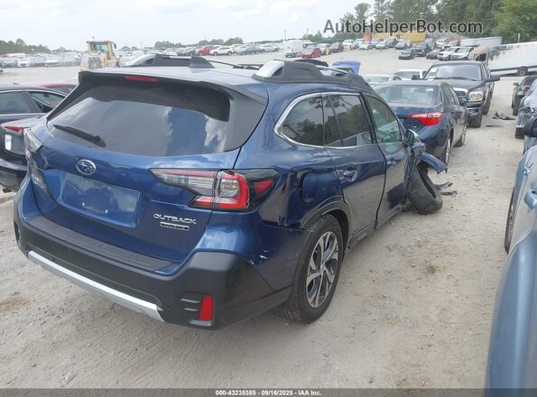 4S4BTAPC3L3232189 2020 SUBARU OUTBACK Blue Tył prawy