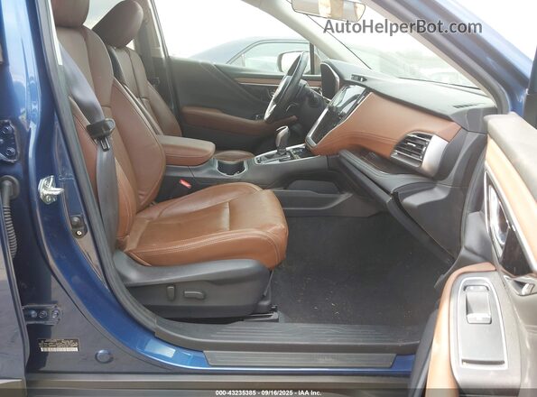 4S4BTAPC3L3232189 2020 SUBARU OUTBACK Blue Widok wnętrza z przodu