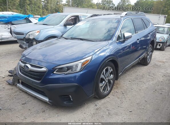 4S4BTAPC3L3232189 2020 SUBARU OUTBACK Blue Przód lewy