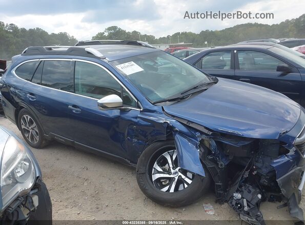 4S4BTAPC3L3232189 2020 SUBARU OUTBACK Blue Widok wnętrza z tyłu