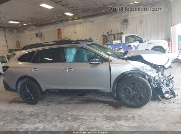 4S4BTGJD5M3125599 2021 SUBARU OUTBACK Silver უკანა სალონის ხედი