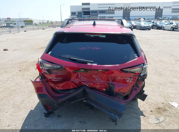 4S4BTGND3L3192663 2020 SUBARU OUTBACK Red 