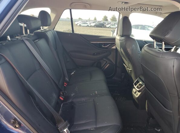 4S4BTGND3M3208362 2021 SUBARU OUTBACK Blue Widok wnętrza z tyłu
