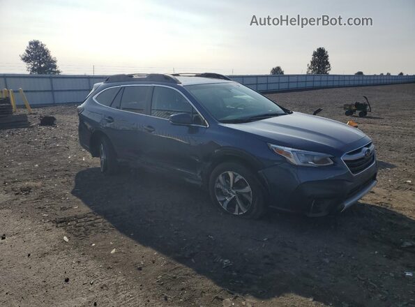 4S4BTGND3M3208362 2021 SUBARU OUTBACK Blue Przód prawy