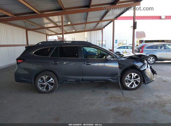 4S4BTGND4L3107250 2020 SUBARU OUTBACK Серый Вид задней части салона