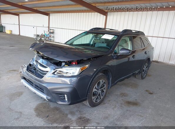 4S4BTGND4L3107250 2020 SUBARU OUTBACK Серый Передняя левая четверть