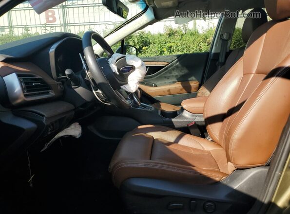 4S4BTGPD7M3115213 2021 SUBARU OUTBACK Green Front interior view
