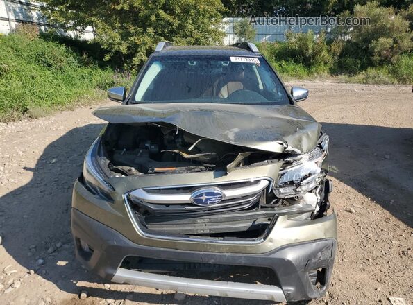 4S4BTGPD7M3115213 2021 SUBARU OUTBACK Green Front view