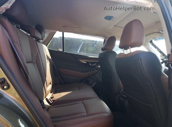 4S4BTGPD7M3115213 2021 SUBARU OUTBACK Green Rear interior view