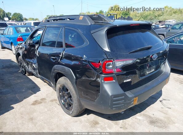 4S4BTGUD4N3222130 2022 SUBARU OUTBACK Черный Задняя левая четверть
