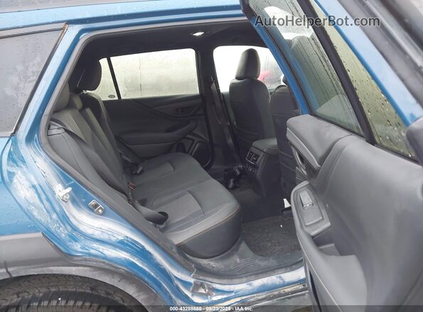4S4BTGUD4S3301812 2025 SUBARU OUTBACK Blue Widok naklejki z numerem VIN