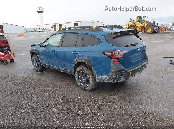 4S4BTGUD4S3301812 2025 SUBARU OUTBACK Blue Tył lewy