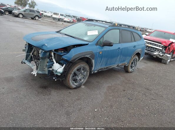 4S4BTGUD4S3301812 2025 SUBARU OUTBACK Blue Przód lewy