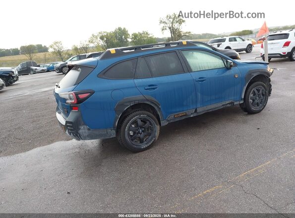 4S4BTGUD4S3301812 2025 SUBARU OUTBACK Blue Tył prawy
