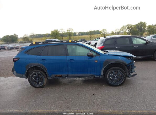 4S4BTGUD4S3301812 2025 SUBARU OUTBACK Blue Widok wnętrza 360 stopni