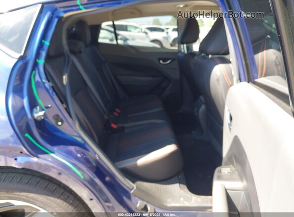 4S4GUHM63S3723452 2025 SUBARU CROSSTREK Blue 