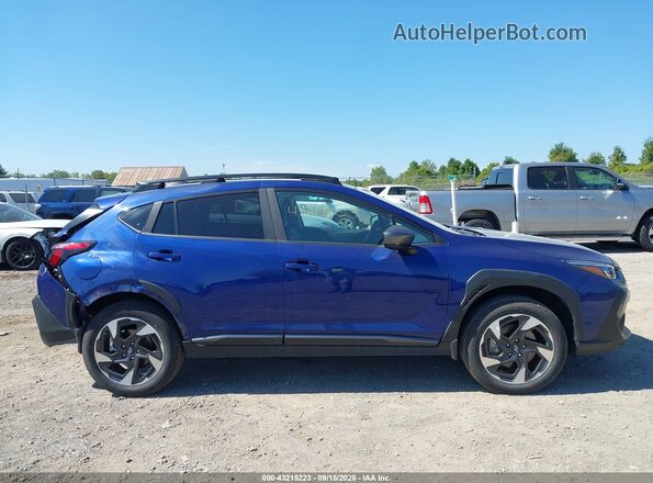 4S4GUHM63S3723452 2025 SUBARU CROSSTREK Blue 
