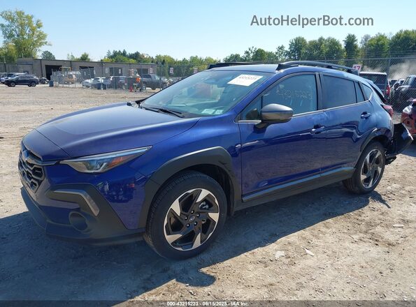 4S4GUHM63S3723452 2025 SUBARU CROSSTREK Blue 