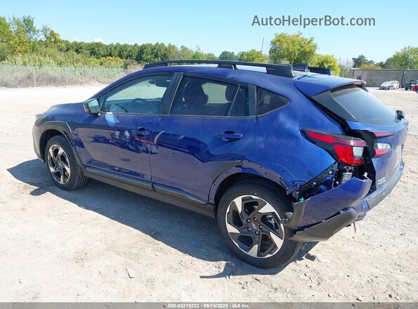 4S4GUHM63S3723452 2025 SUBARU CROSSTREK Blue 