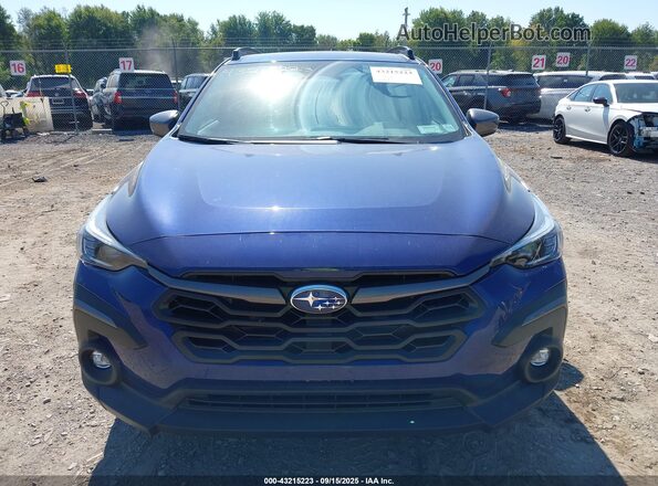 4S4GUHM63S3723452 2025 SUBARU CROSSTREK Blue 