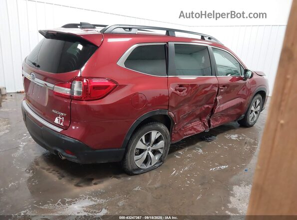 4S4WMAFD0K3425701 2019 SUBARU ASCENT Maroon Tył prawy