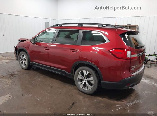 4S4WMAFD0K3425701 2019 SUBARU ASCENT Maroon Tył lewy