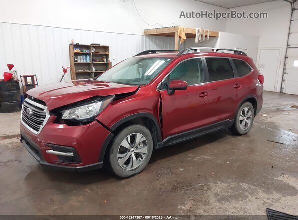 4S4WMAFD0K3425701 2019 SUBARU ASCENT Maroon Przód lewy