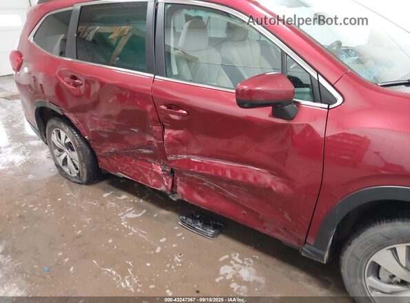 4S4WMAFD0K3425701 2019 SUBARU ASCENT Maroon 