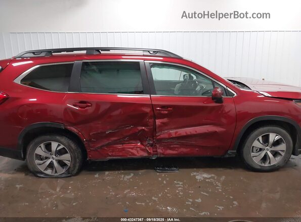 4S4WMAFD0K3425701 2019 SUBARU ASCENT Maroon Widok wnętrza z tyłu