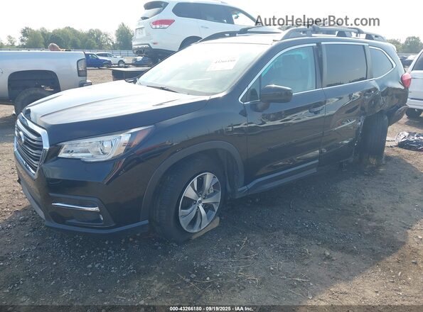 4S4WMAFD0M3437558 2021 SUBARU ASCENT Black Առջևի ձախ երեք քառորդ տեսարան