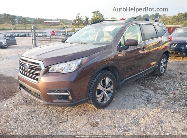 4S4WMAFD8L3474002 2020 SUBARU ASCENT Коричневый Передняя левая четверть