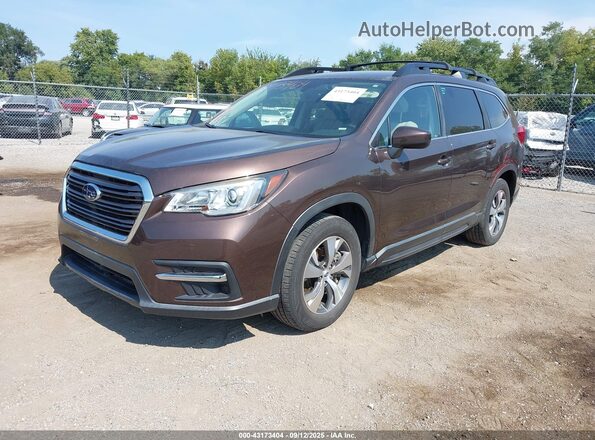 4S4WMAFD9L3467950 2020 SUBARU ASCENT Коричневый Передняя левая четверть