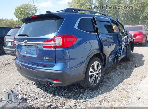 4S4WMALD6N3412685 2022 SUBARU ASCENT Blue Задня права чверть
