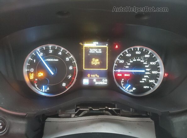 4S4WMAMD1M3417869 2021 SUBARU ASCENT White Սարքավորումների վահանակի տեսք