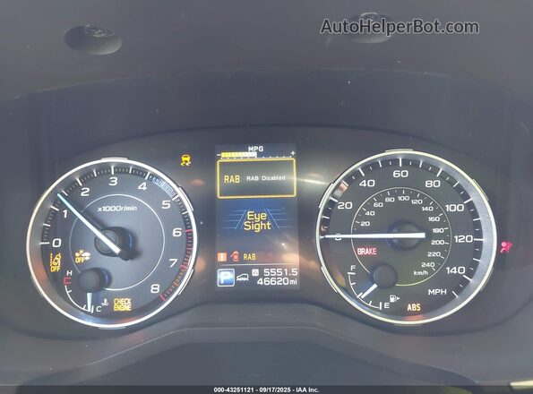 4S4WMARD4L3462599 2020 SUBARU ASCENT Белый Вид задних сидений