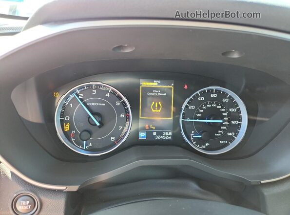 4S4WMARD6M3424373 2021 SUBARU ASCENT Silver Սարքավորումների վահանակի տեսք
