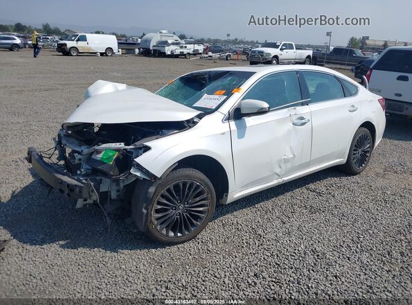 4T1BK1EB8GU240334 2016 TOYOTA AVALON White Առջևի ձախ երեք քառորդ տեսարան
