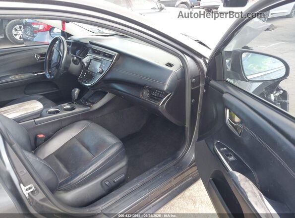 4T1BK1EB9JU286973 2018 TOYOTA AVALON Gray Widok wnętrza z przodu