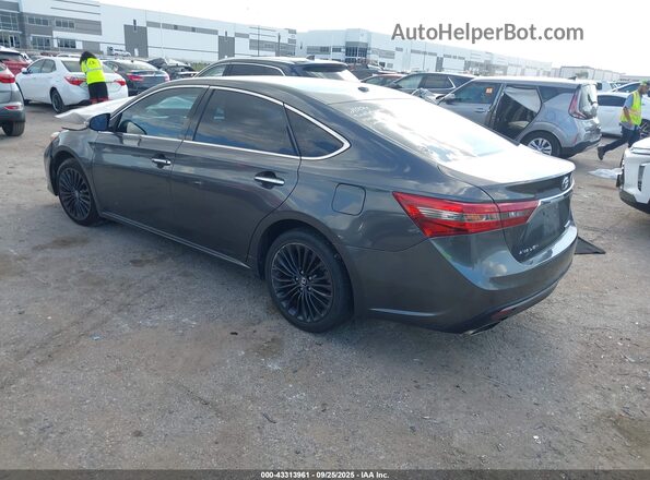 4T1BK1EB9JU286973 2018 TOYOTA AVALON Gray Tył lewy