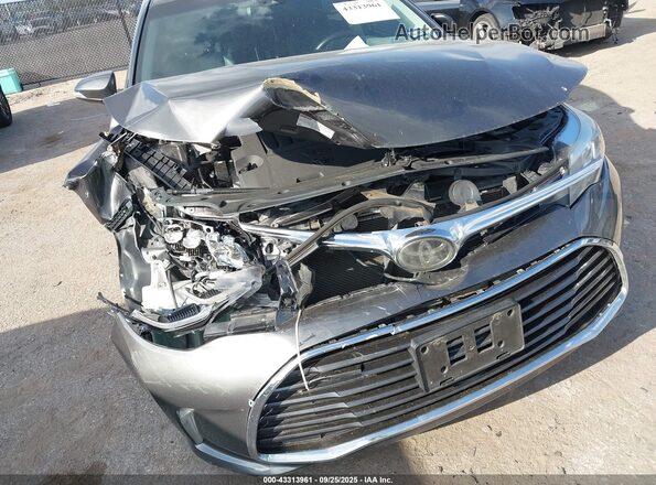 4T1BK1EB9JU286973 2018 TOYOTA AVALON Gray Widok z przodu