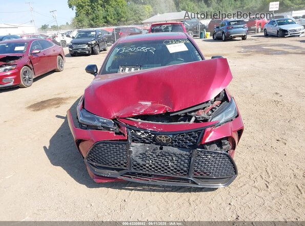 4T1BZ1FB9KU026326 2019 TOYOTA AVALON Burgundy Вид панелі приладів