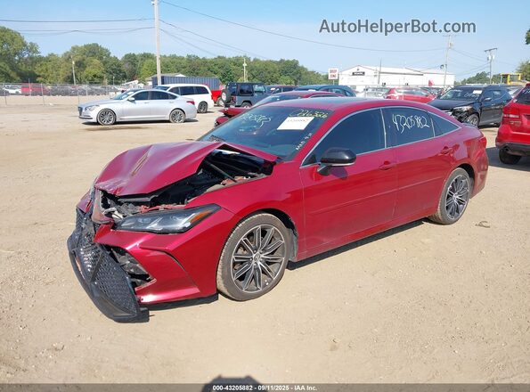 4T1BZ1FB9KU026326 2019 TOYOTA AVALON Burgundy Передня ліва чверть