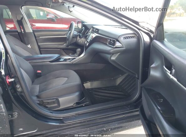 4T1C11AK1LU976751 2020 TOYOTA LE Black წინა სალონის ხედი