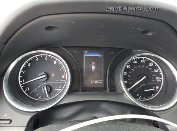 4T1C11AK9LU982085 2020 TOYOTA LE Silver Vista del cuadro de instrumentos