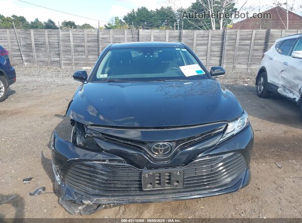 4T1C11BK5LU008201 2020 TOYOTA LE Black Instrument cluster view